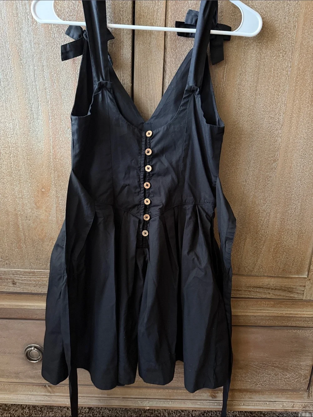 Free People Lennon Mini Dress Black XS